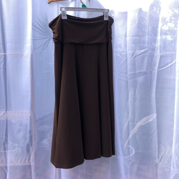 ❌ SOLD ❌ Liz Jordan Vintage Midi Skirt Stretch Small 8 - Picture 6 of 6